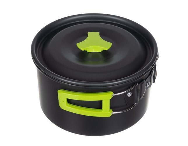 17-delig Camping Outdoor Kookset