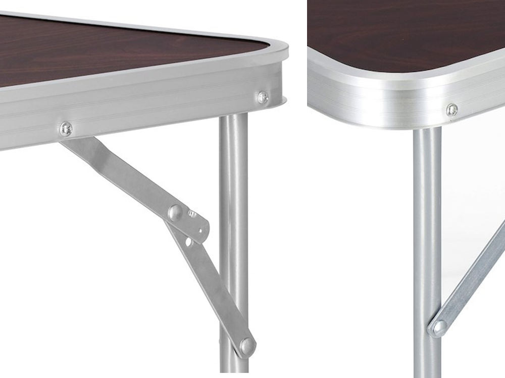 Opvouwbare Campingtafel - Bruin Houten Look