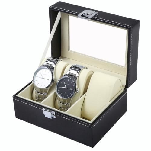 Opbergdoos voor 3 horloges