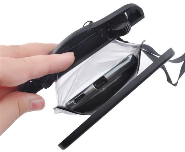 Waterdichte Telefoonhoesje - Zwart