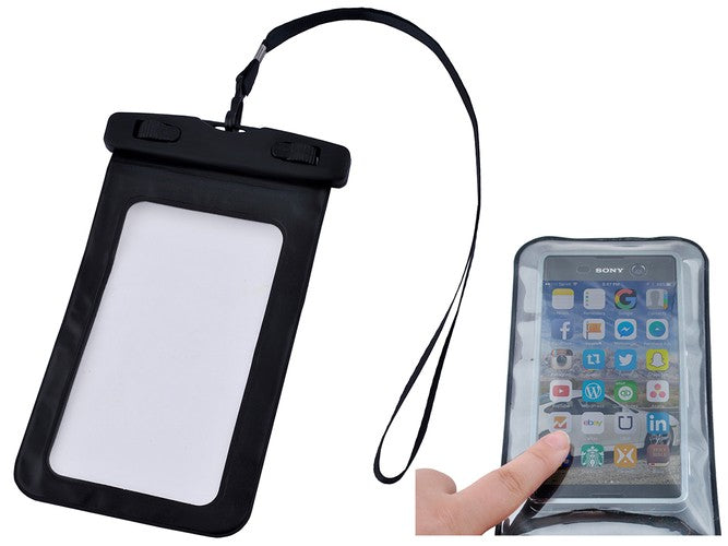 Waterdichte Telefoonhoesje - Zwart