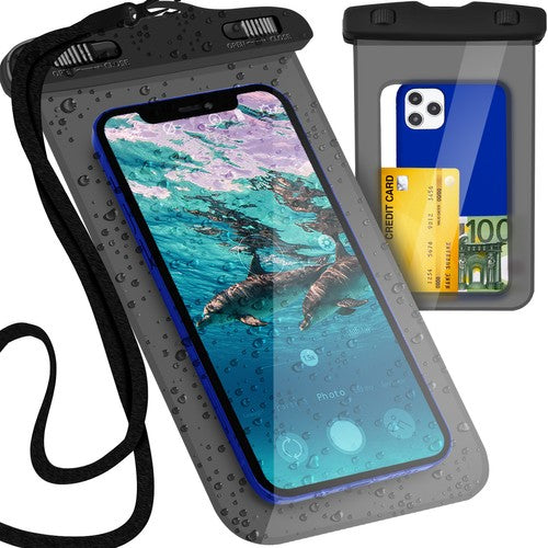 Waterdichte Telefoonhoesje - Zwart
