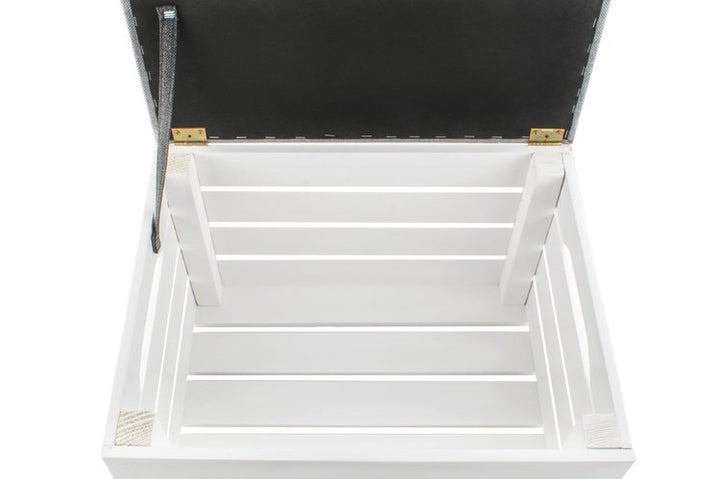 Houten Zitbankje Met Opslagklep