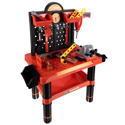 Speelgoed werkbank met gereedschap