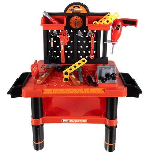 Speelgoed werkbank met gereedschap