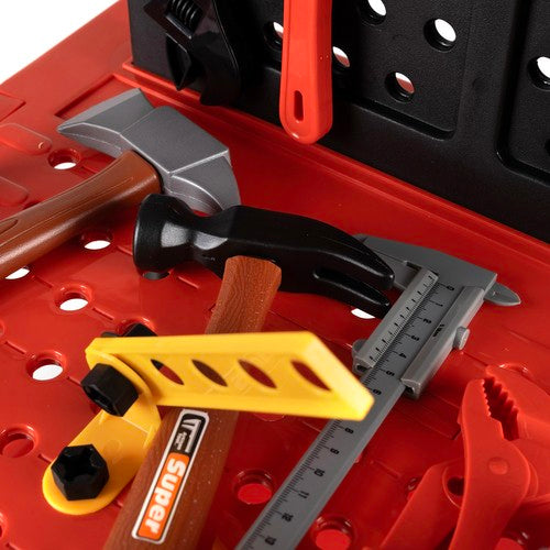 Speelgoed werkbank met gereedschap