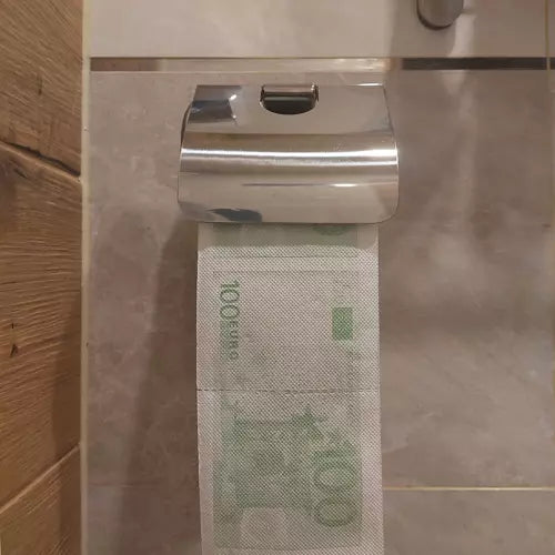 2X Toiletpapier 100 euro Biljet