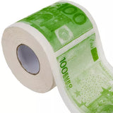 2X Toiletpapier 100 euro Biljet