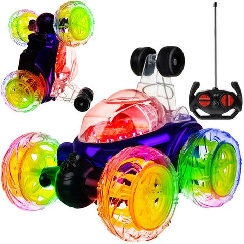 RC Stunt Car Auto met 360º Draaiende Wielen met Licht & Geluid