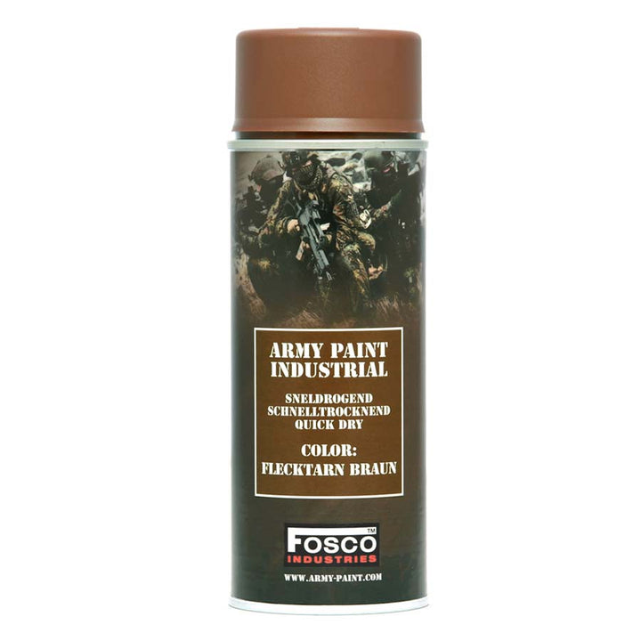 Fosco Spuitbus Legerverf 400 ML - Flecktarn Braun