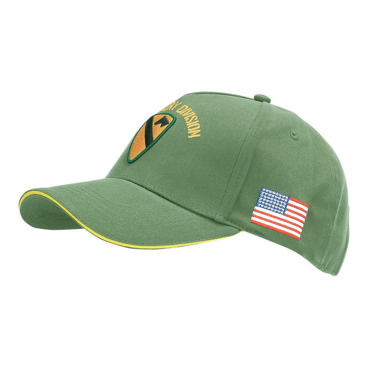 Fostex Baseball cap US Cavalry WWII 3D - Groen