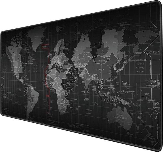 Gaming Muismat Wereldkaart 90x30