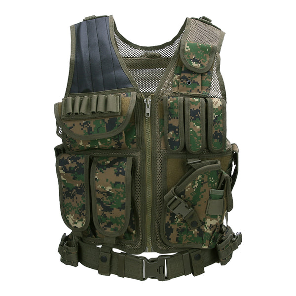 Tactical vest Predator - Digital Camo