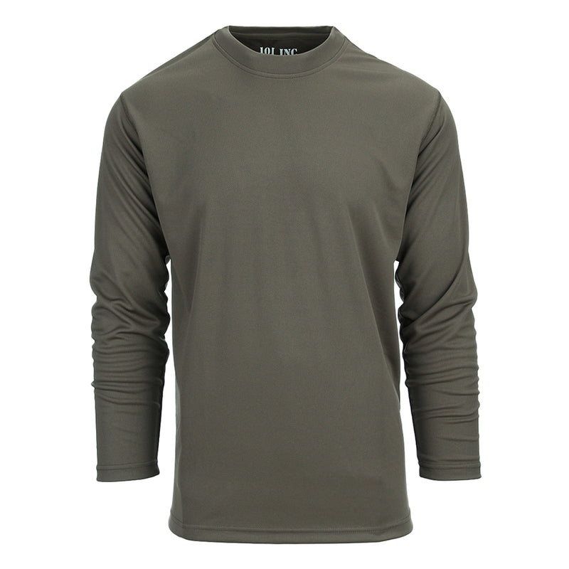 101-INC Tactical T-shirt Quik Dry Lange Mouw - Groen