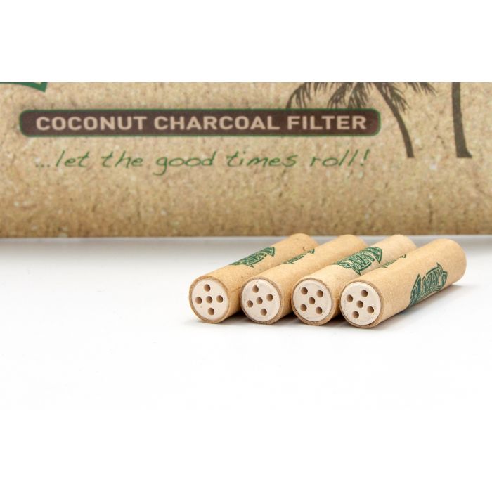 Hazy's roll your own filter Coconut/Coal 50 st. 6 mm