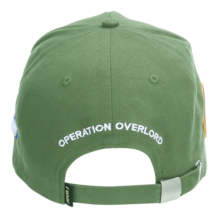Fostex Baseball cap Jour J 1944 WWII 3D - Groen