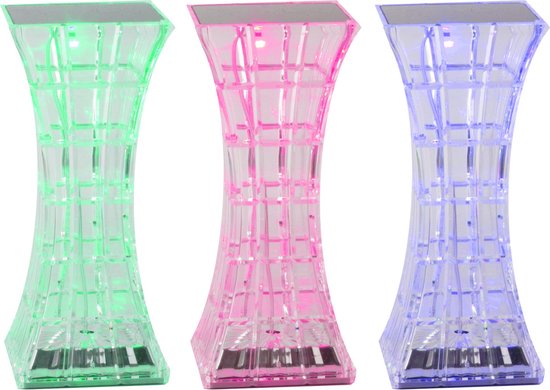 Crystal Tafellamp Touch 16 kleuren