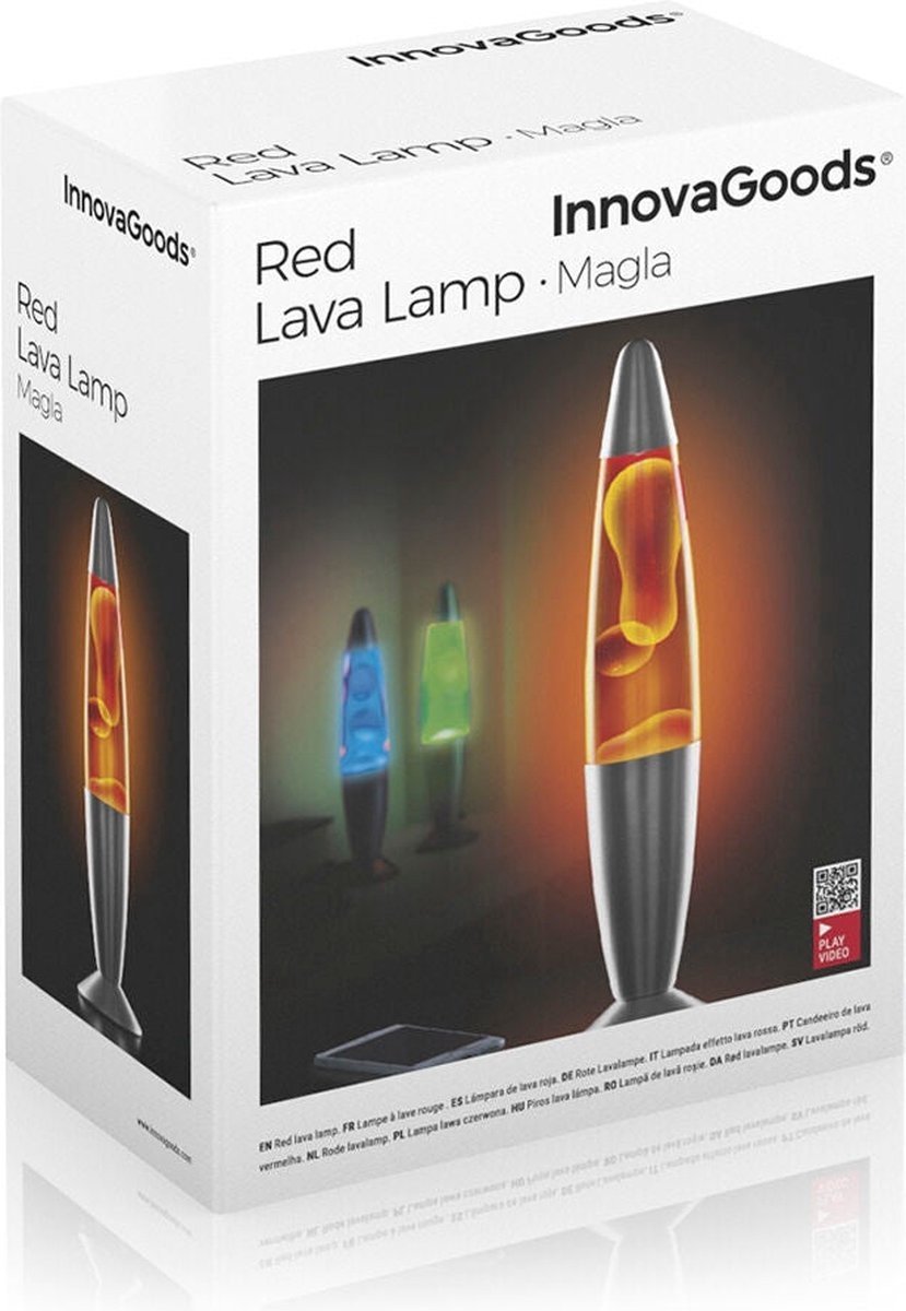 Lavalamp Groen InnovaGoods | Lavalamp voor kinderen 25W Magma | Lavalampen sfeerverlichting | Nachtlampje Kinderen en Volwassenen