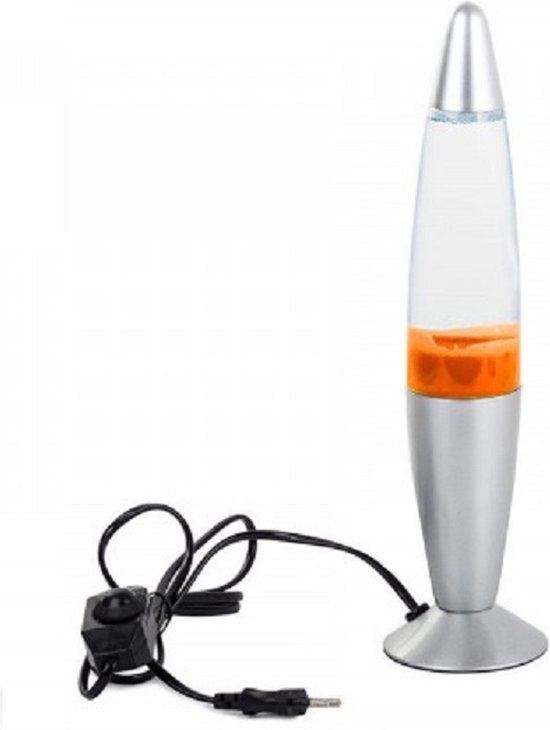 Lavalamp Oranje - 30 cm