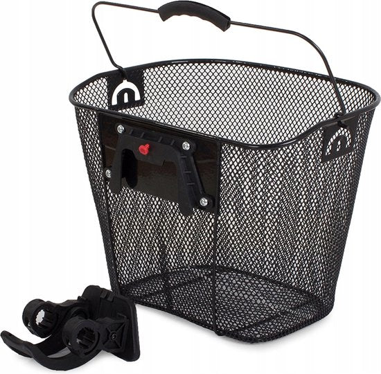 Fietsmand Zwart - 27 x 34 x 25 cm
