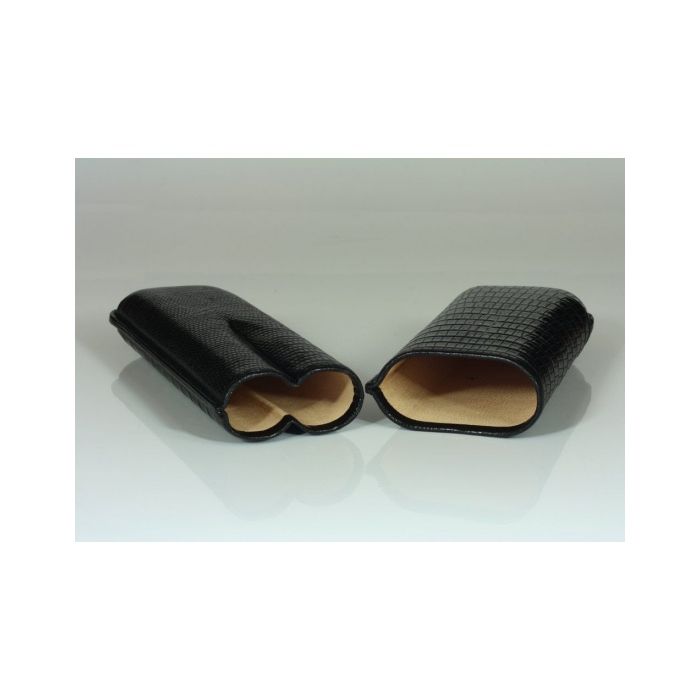 Martin Wess 590 Lizard Black - 2 Robusto&
