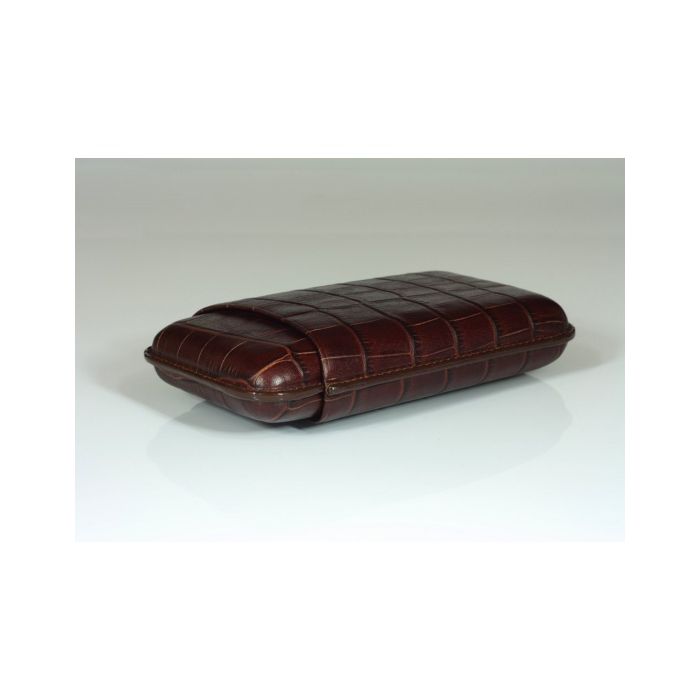 Martin Wess 591 Croco Brown - 3 Robusto&