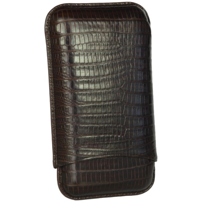 Martin Wess 591 Lizard Brown - 3 Robusto&