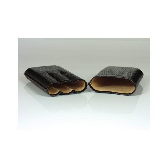 Martin Wess 591 Lizard Brown - 3 Robusto&