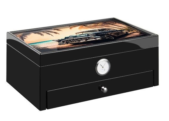 Morici Roma Special Club Edition Humidor Black