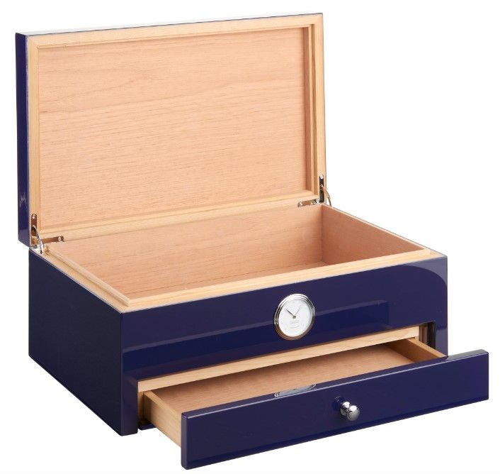 Morici Roma Special Club Edition Humidor Powder Blue