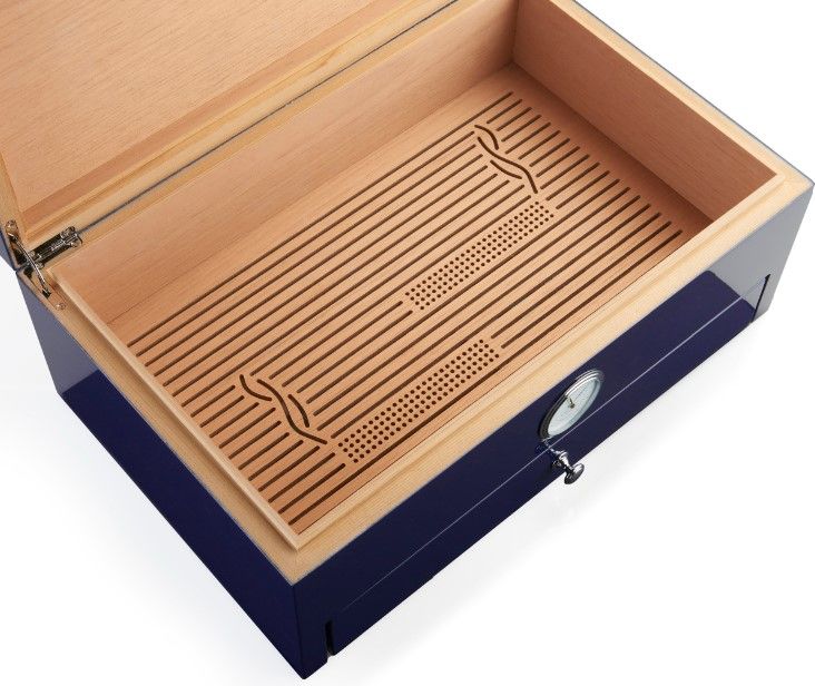 Morici Roma Special Club Edition Humidor Powder Blue