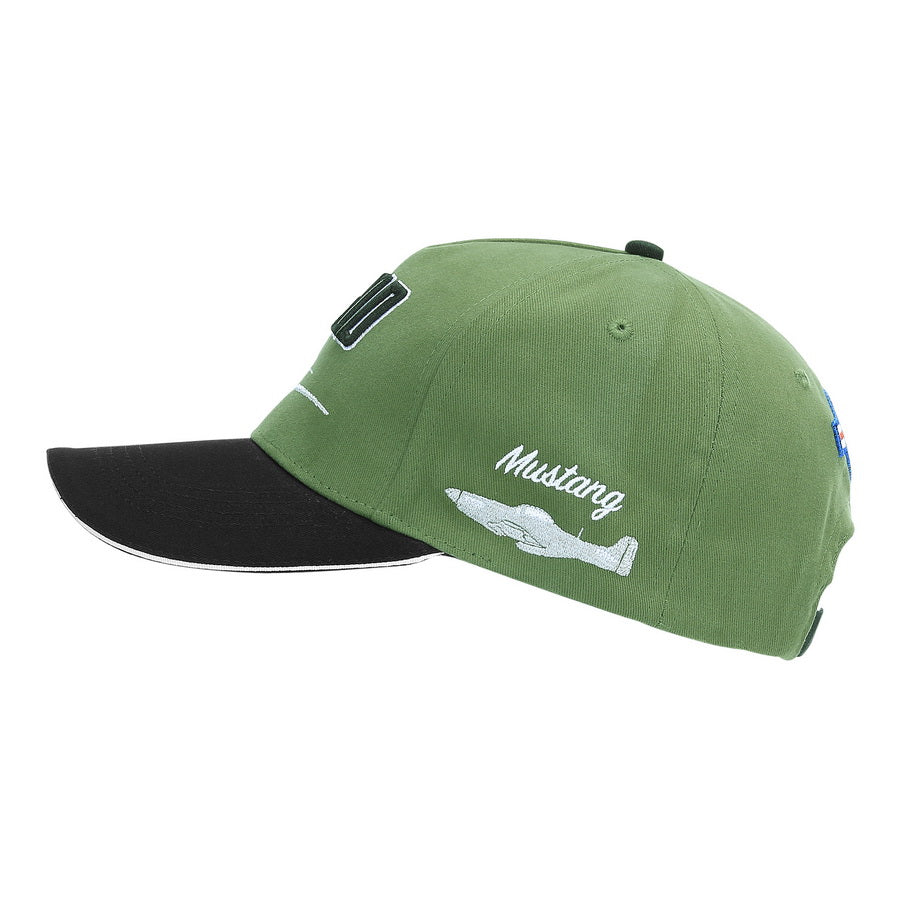 Fostex Baseball cap P-51D 3D - Groen