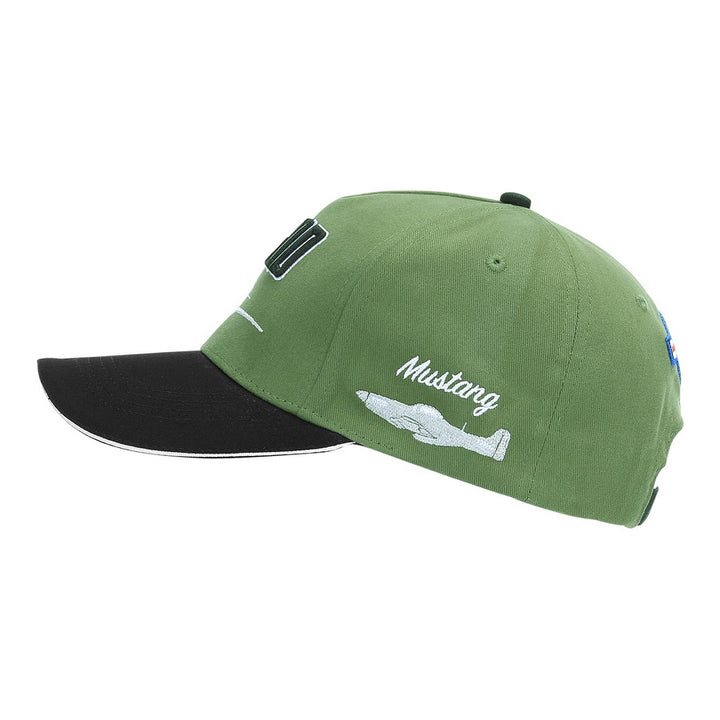 Fostex Baseball cap P-51D 3D - Groen