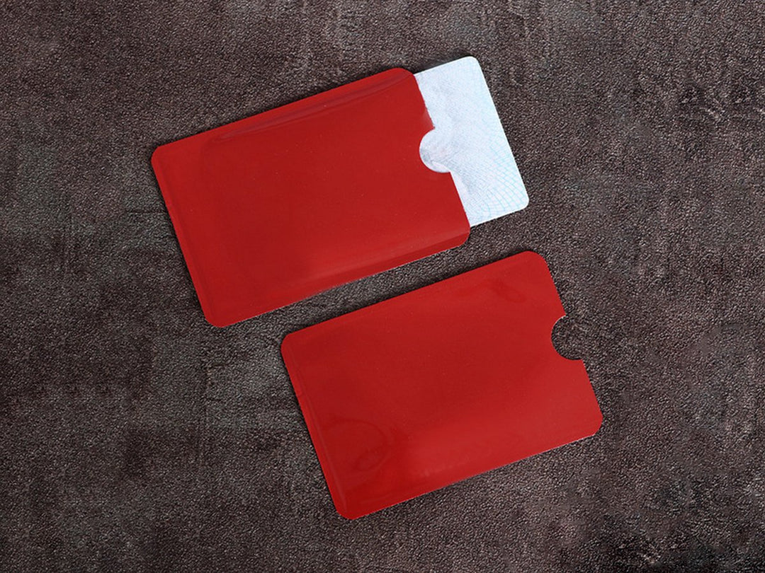 RFID Pinpas Creditcard Hoesjes - 4 Pack - RFID Blocker - Multicolour