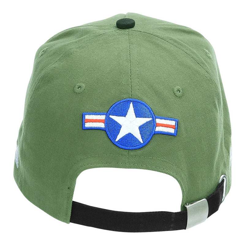 Fostex Baseball cap P-51D 3D - Groen