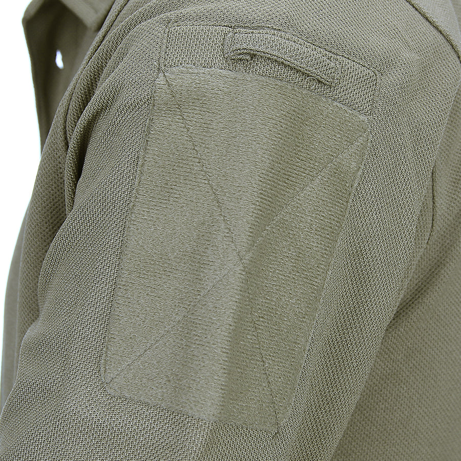 101INC Tactical Polo Quick Dry Lange Mouw - Groen