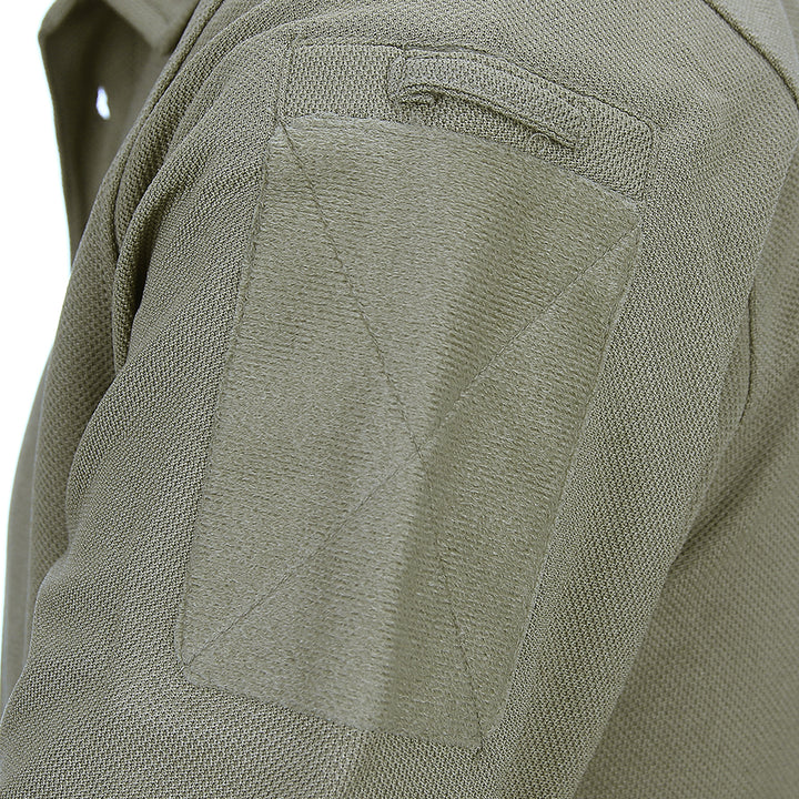 101INC Tactical Polo Quick Dry Lange Mouw - Groen