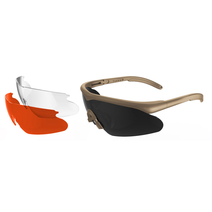 SwissEye bril Raptor Pro 10164 - Bruin
