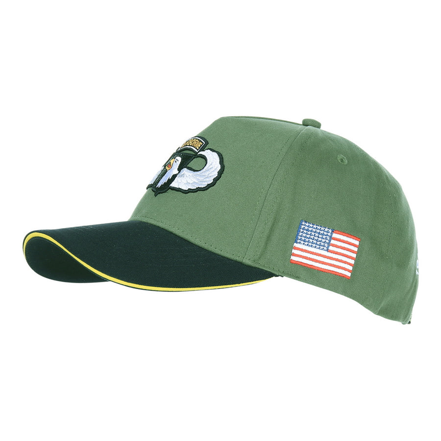 Fostex Baseball cap 101st Airborne WWII 3D - Groen