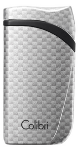 Colibri aanst. Single Flame Falcon Carbon Fiber Silver