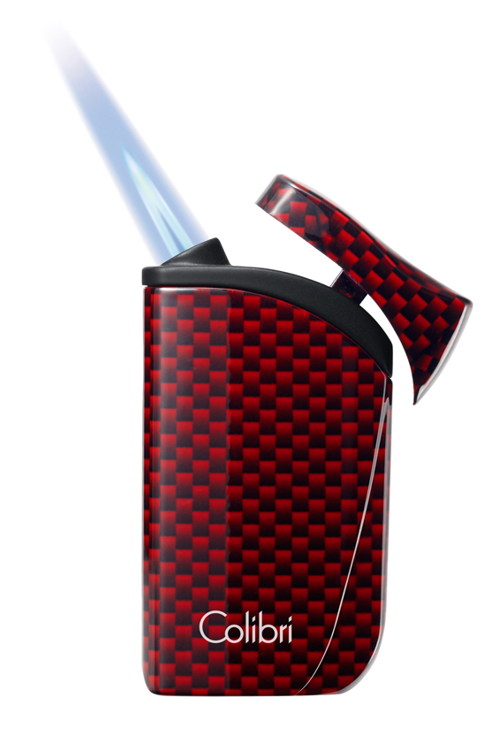 Colibri aanst. Single Flame Falcon Carbon Fiber Red