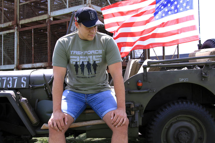 TF-2215 t-shirt Brothers in Arms - Groen