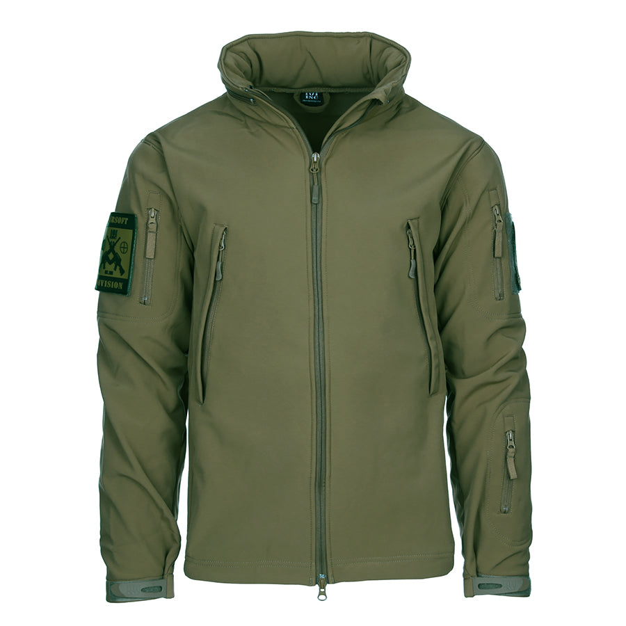 SOFTSHELL JACK TACTICAL - GROEN