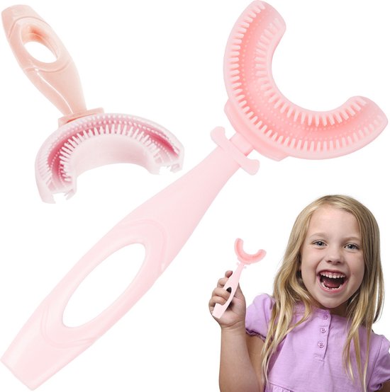 Tandenborstel - U-Vormig - Roze