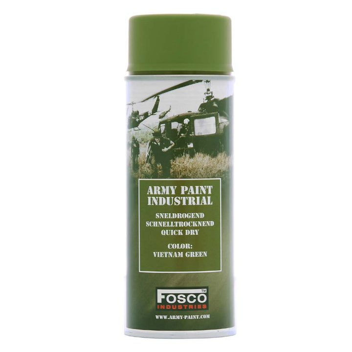 Fosco Spuitbus Legerverf 400 ML - Vietnam Green