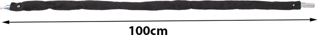 Fietsslot Lengte 100cm - 2 X Sleutel - Zwart