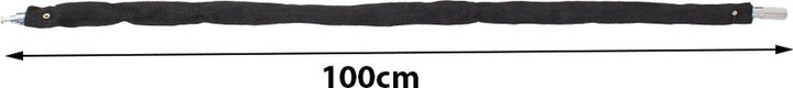 Fietsslot Lengte 100cm - 2 X Sleutel - Zwart