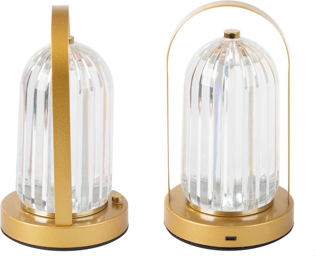 Dimbare Tafellamp met Accu - Goud