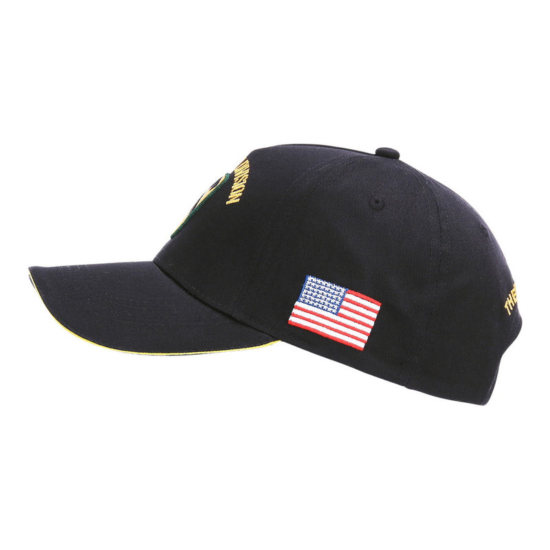 Fostex Baseball cap US Cavalry WWII 3D - Zwart