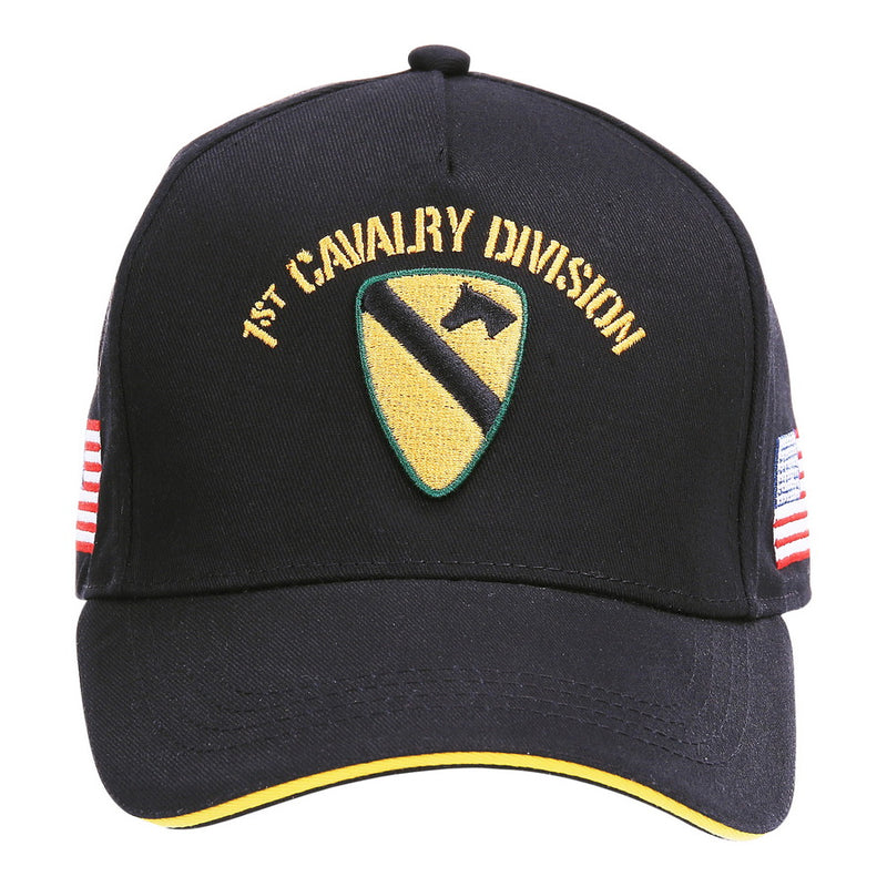 Fostex Baseball cap US Cavalry WWII 3D - Zwart
